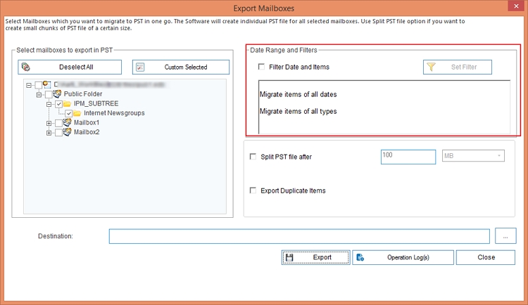 Date-range-and-filters