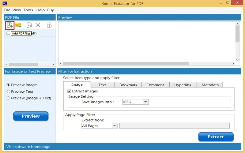 extract images from pdf files