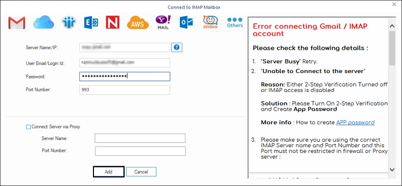 provide credentials for your liquid web email