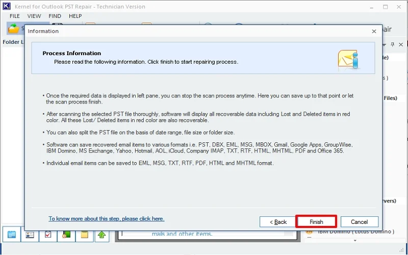 preview pst file
