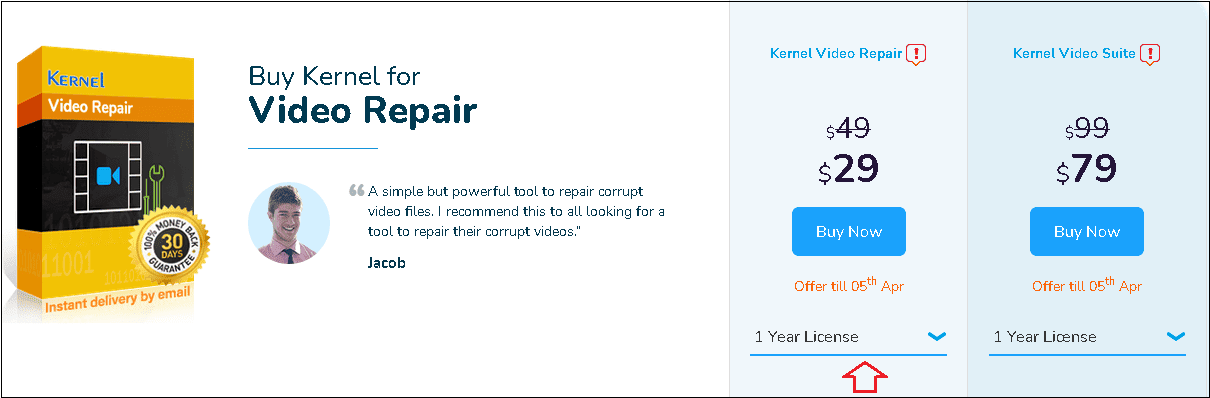 Kernel Video Repair