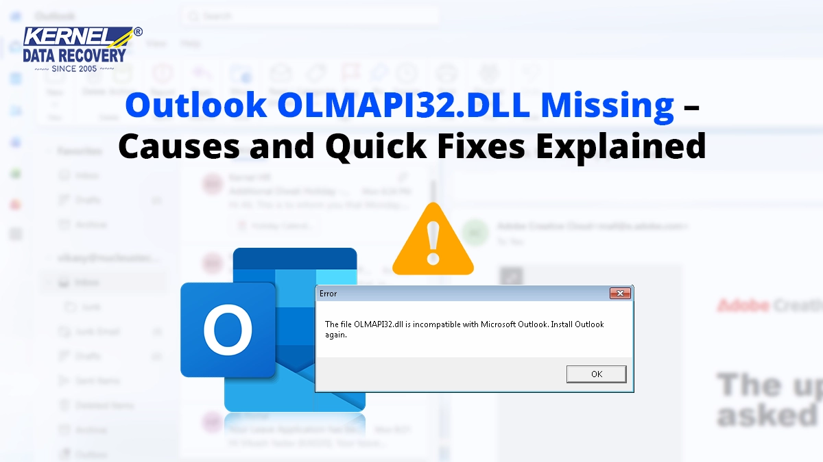 Outlook OLMAPI32.DLL Missing – Causes and Quick Fixes Explained