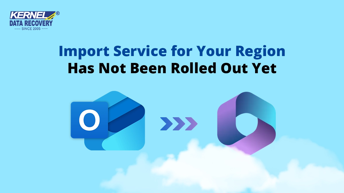 Import Service for Your Region Has Not Been Rolled Out Yet