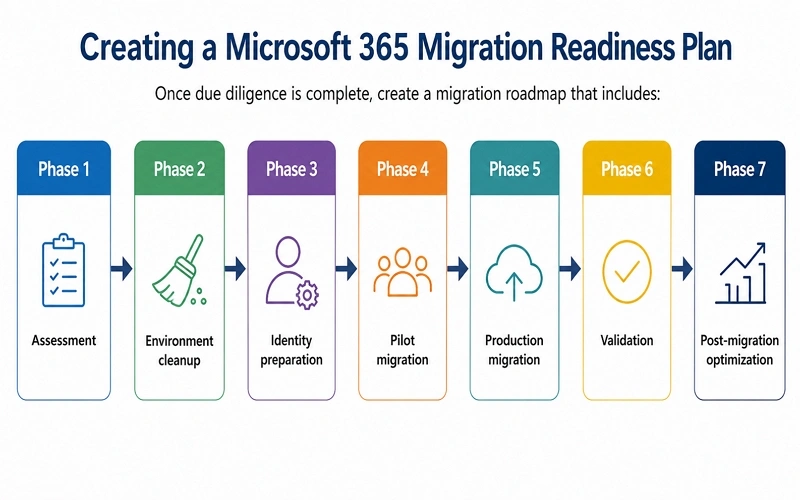 Microsoft 365 migration readiness plan
